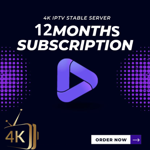 12-Month IPTV Subscription